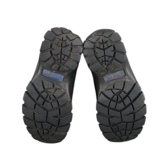 Lands End Shoes Womens 5 Slip On Moc Clog Black Leather Comfort Casual Active - Picture 10 of 12